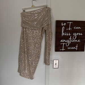 Sparkling Off-Shoulder Dress